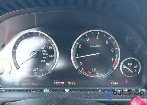 2013 BMW 550I from USA, damaged, VIN WBAFR9C58DDX81177